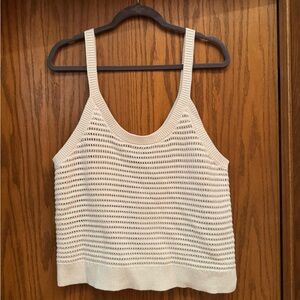 Abercrombie cropped knit tank - new with tags